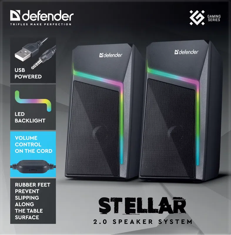 Defender - System głośników 2.0 Stellar