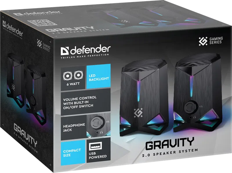 Defender - System głośników 2.0 Gravity