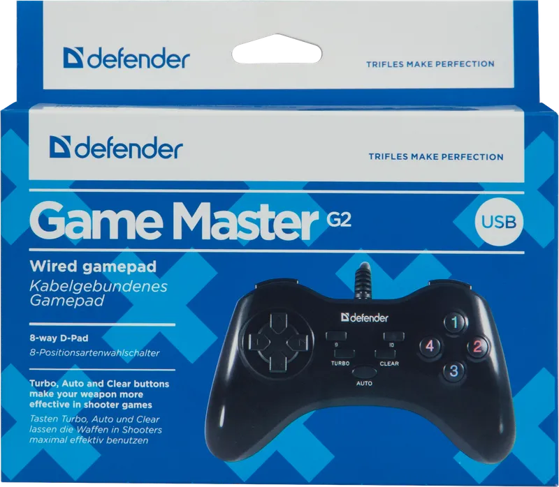 Defender - Przewodowy gamepad GAME MASTER G2