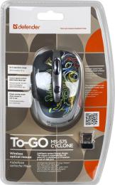 Defender - Bezprzewodowa mysz optyczna To-GO MS-575