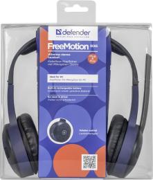 Defender - Bezprzewodowy zestaw słuchawkowy stereo FreeMotion B085