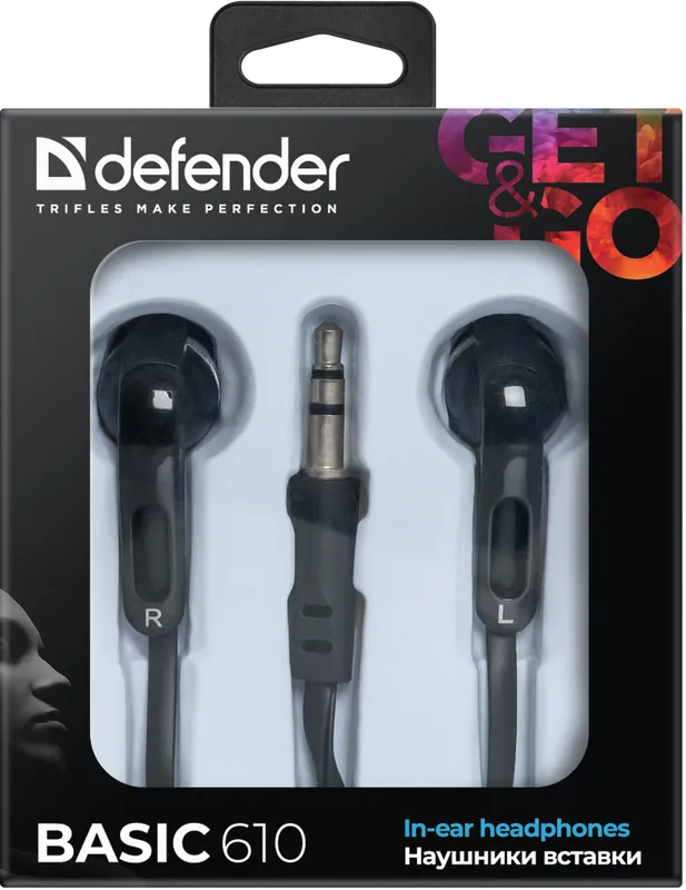 Defender - Słuchawki douszne Basic 610