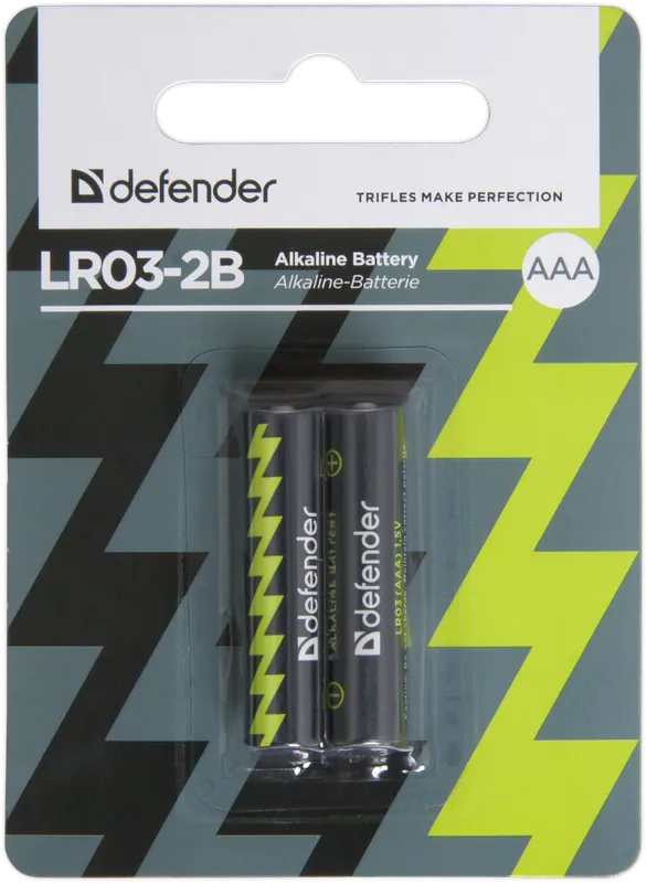 Defender - Bateria alkaliczna LR03-2B