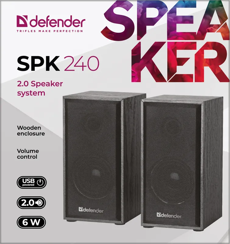 Defender - System głośników 2.0 SPK 240
