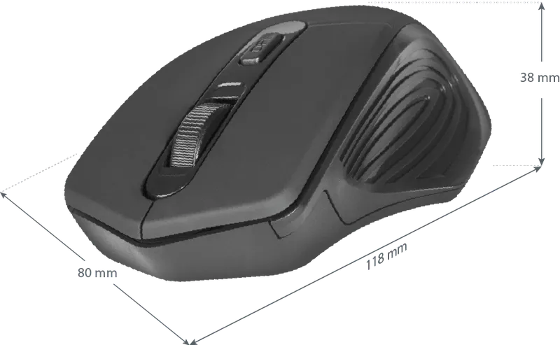 Defender - Bezprzewodowa mysz optyczna Datum MB-345