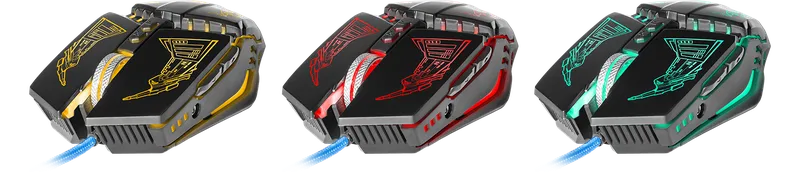 Defender - Przewodowa mysz do gier Halo Z GM-430L