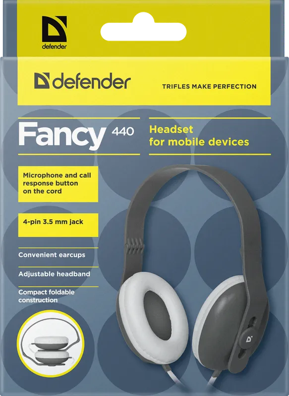 Defender - Zestaw słuchawkowy do urządzeń mobilnych Fancy 440