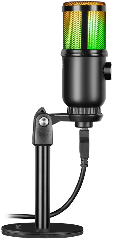 Defender - Mikrofon do transmisji strumieniowej gier Glow GMC 400