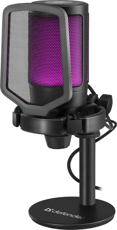 Defender - Mikrofon do transmisji strumieniowej gier Impulse GMC 600