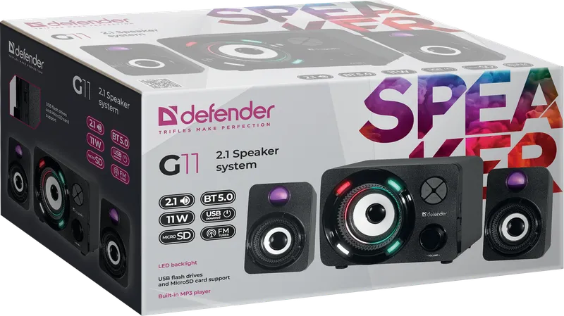 Defender - System głośników 2.1 G11