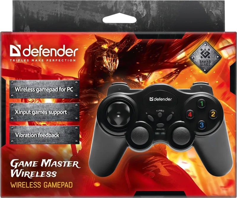 Defender - Bezprzewodowy gamepad GAME MASTER WIRELESS