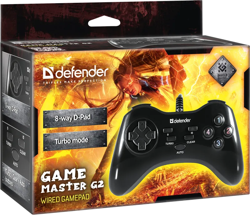 Defender - Przewodowy gamepad GAME MASTER G2