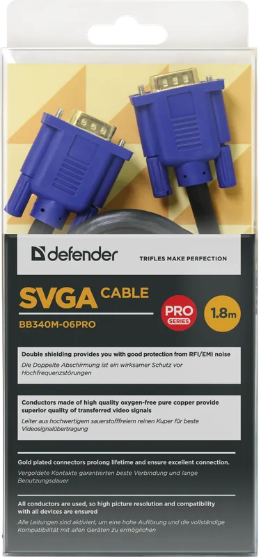 Defender - Kabel SVGA BB340M-06PRO