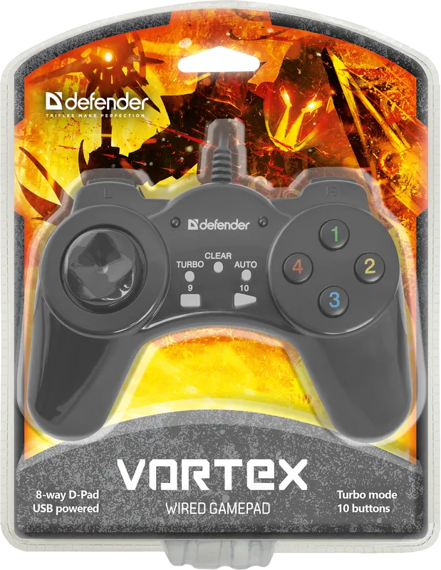 Defender - Przewodowy gamepad Vortex