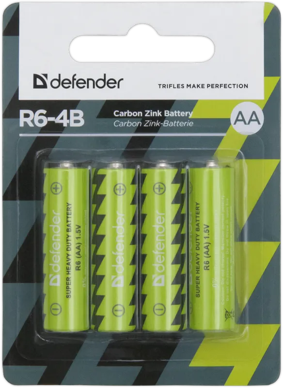 Defender - Bateria cynkowo-węglowa R6-4B