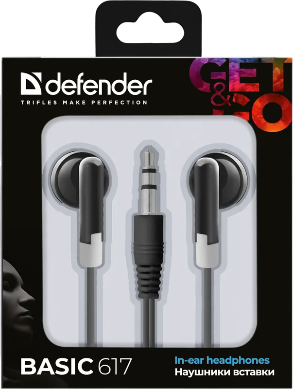 Defender - Słuchawki douszne Basic 617