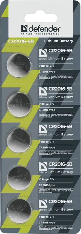 Defender - Bateria litowa CR2016-5B