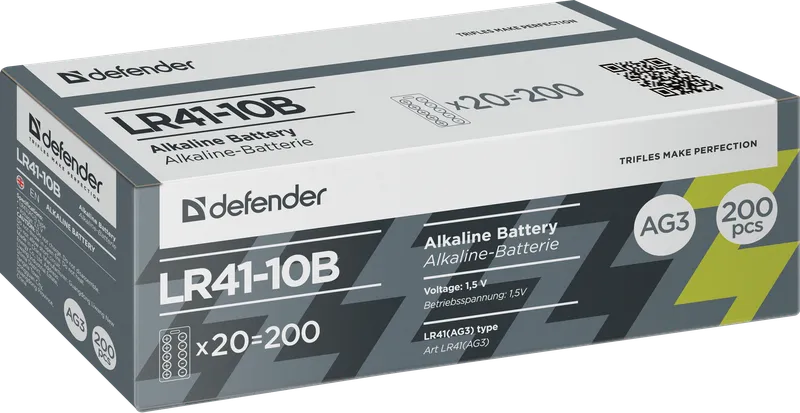 Defender - Bateria alkaliczna LR41-10B