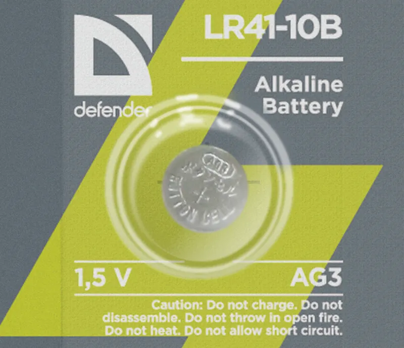 Defender - Bateria alkaliczna LR41-10B