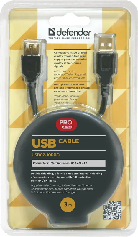 Defender - Kabel USB USB02-10PRO USB2.0