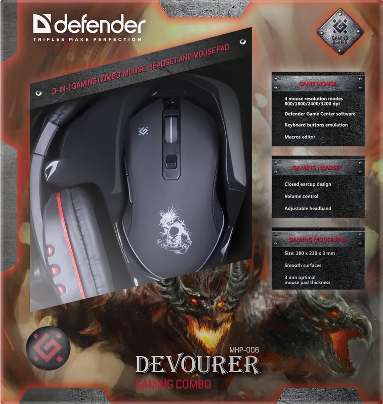 Defender - Kombinacja gier Devourer MHP-006