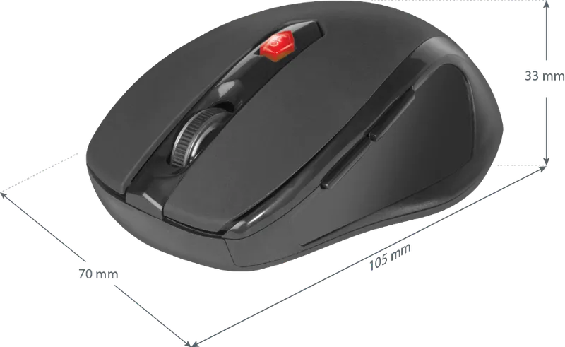 Defender - Bezprzewodowa mysz optyczna Ultra MM-315