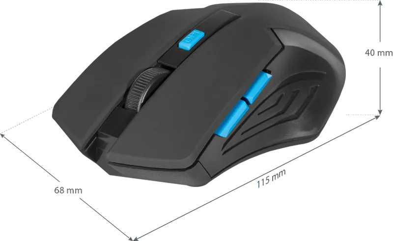 Defender - Bezprzewodowa mysz optyczna Accura MM-275