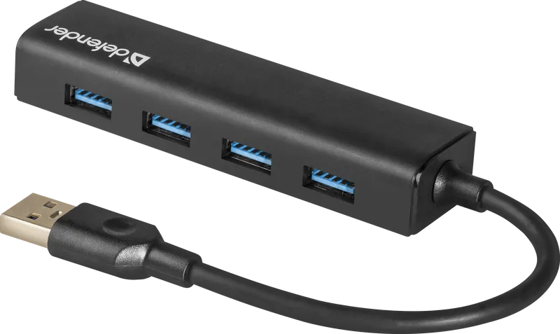 Defender - Uniwersalny koncentrator USB Quadro Express