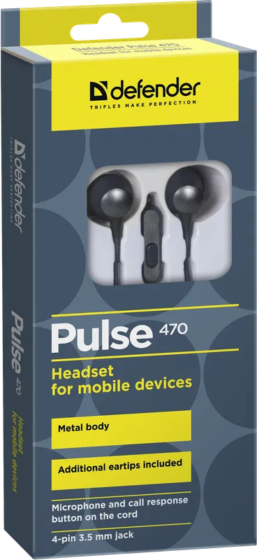 Defender - Zestaw słuchawkowy do urządzeń mobilnych Pulse 470