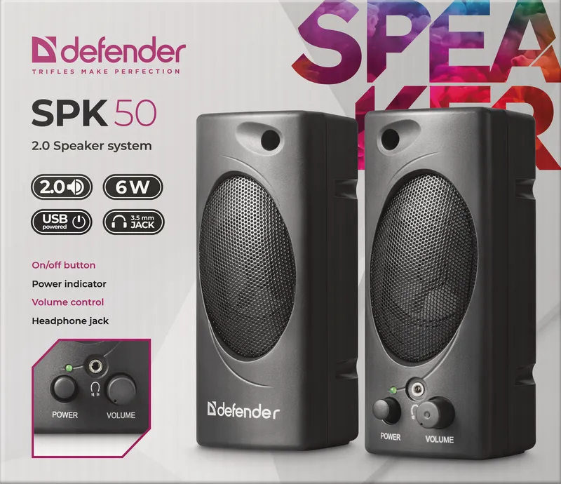 Defender - System głośników 2.0 SPK 50