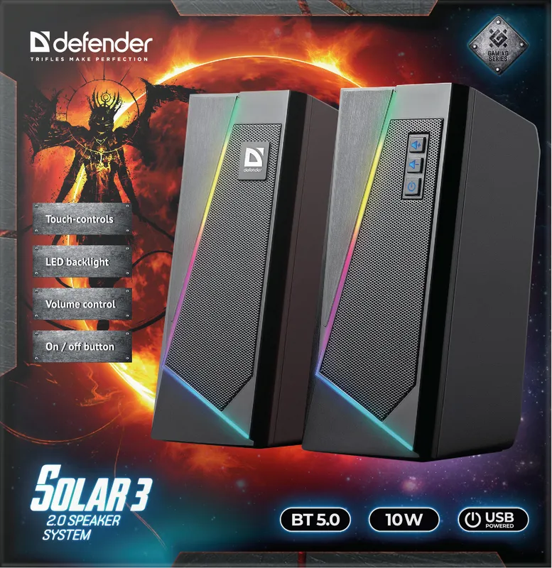 Defender - System głośników 2.0 Solar 3