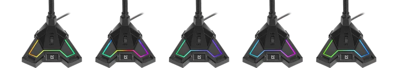 Defender - Mikrofon do transmisji strumieniowej gier Pitch GMC 200
