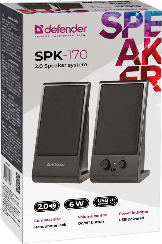 Defender - System głośników 2.0 SPK-170