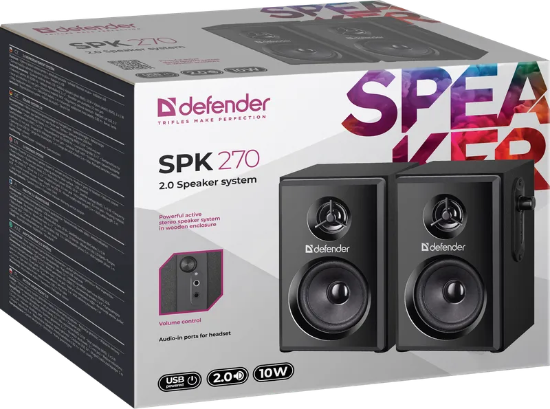 Defender - System głośników 2.0 SPK 270