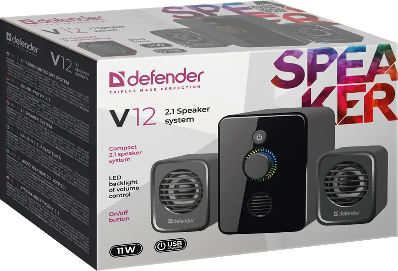Defender - System głośników 2.1 V12