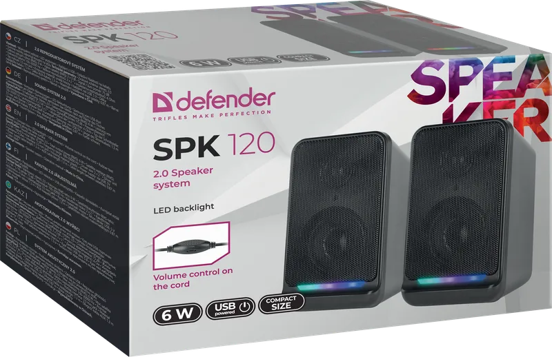 Defender - System głośników 2.0 SPK 120