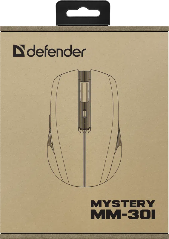 Defender - Bezprzewodowa mysz optyczna Mystery MM-301