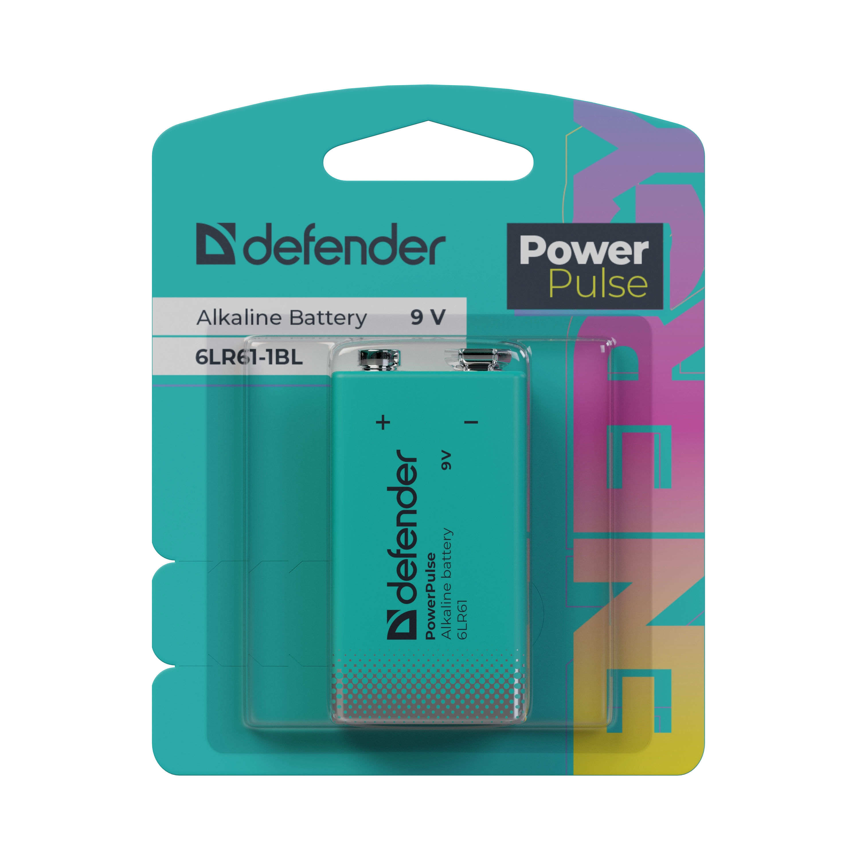 Defender - Bateria alkaliczna 6LR61-1BL