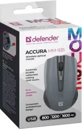 Defender - Bezprzewodowa mysz optyczna Accura MM-935