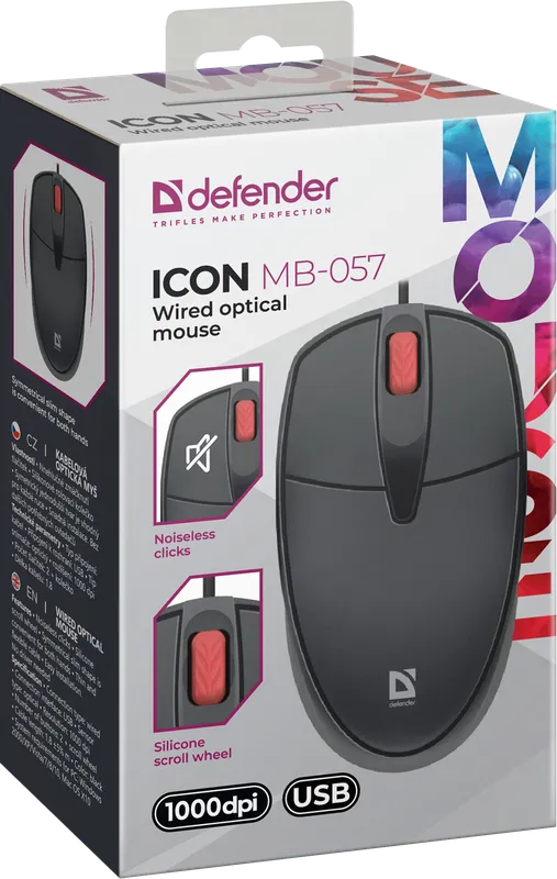 Defender - Przewodowa mysz optyczna Icon MB-057