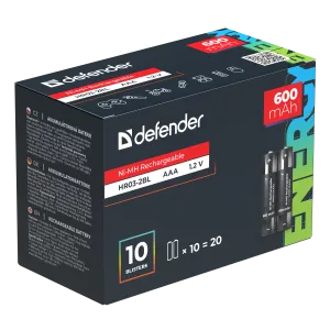 Defender - Bateria akumulatorowa HR03-2BL 600 mAh
