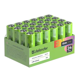 Defender - Bateria alkaliczna LR6-24box