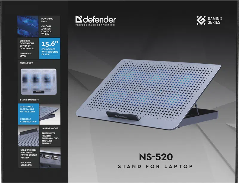 Defender - Podstawka pod laptopa NS-520