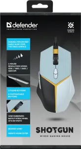 Defender - Przewodowa mysz dla graczy Shotgun GM-176