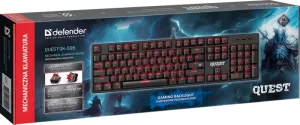 Defender - Mechaniczna klawiatura Quest GK-596
