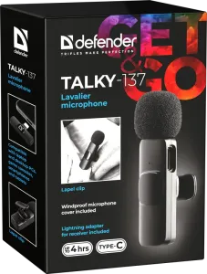 Defender - Mikrofony krawatowe Talky-137
