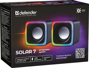 Defender - System akustyczny 2.0 Solar 7 Defender - System akustyczny 2.0 Solar 7