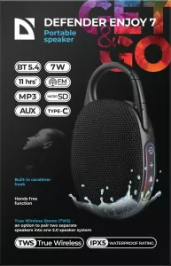 Defender - Przenośne głośniki Enjoy 7 Defender - Przenośne głośniki Enjoy 7
