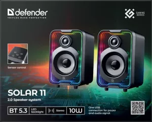 Defender - System akustyczny 2.0 Solar 11 Defender - System akustyczny 2.0 Solar 11