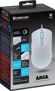 Defender - Przewodowa mysz dla graczy Arga GM-049